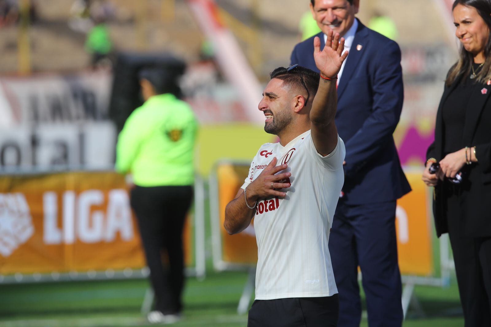 Lima, Domingo 12 de Noviembre del 2023.
¡La fiesta de los campeones! Evento de premiación al club Universitario de Deportes por la obtención de su campeonato 27 en el estadio Monumental en Ate.
Fotos: Leonardo Fernández / @photo.gec