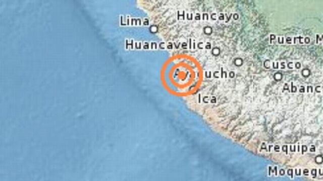 Sismo de 4,4 grados fue registrado esta noche en Chincha Alta