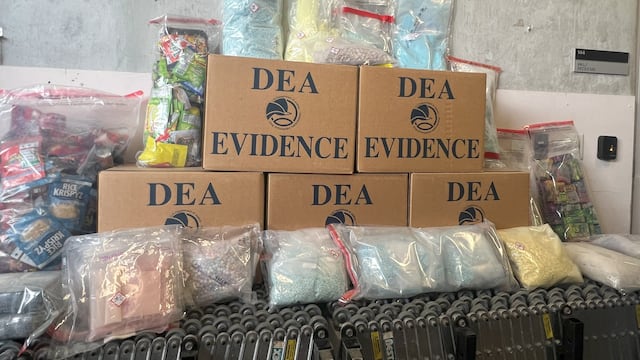 En el Laboratorio Suroeste de la Agencia de Control de Drogas (DEA) estadounidense, en la ciudad de Miami, los científicos trabajan para detectar nuevos componentes y el nivel de pureza de la droga que llega a su base. (Foto: Milagros Asto)