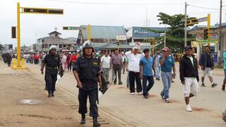 Mineros ilegales del distrito de Laberinto se suman a protestas en Puerto Maldonado [FOTOS]