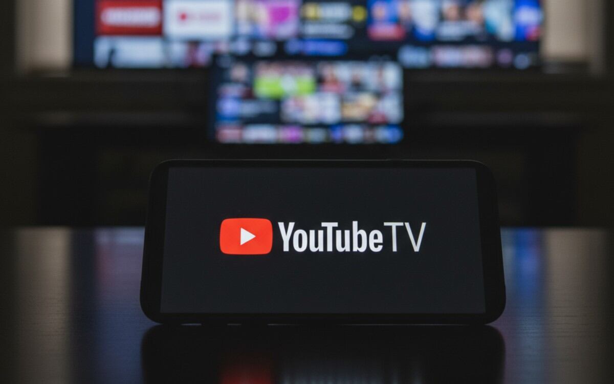 YouTube TV informó a sus usuarios que recibirán un crédito de 20 dólares debido al conflicto con ESPN. (Imagen creada por El Comercio MAG usando la IA de "Perplexity")