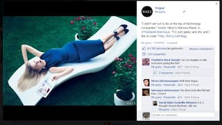 Marissa Mayer, la jefa de Yahoo, derrocha sensualidad en Vogue