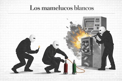 Los mamelucos blancos: Esta es la modalidad que utiliza balones de gas para robar cajeros a través de explosiones