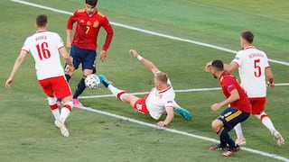España igualó 1-1 ante Polonia y definirá su clasificación en la última fecha de la Eurocopa 2021