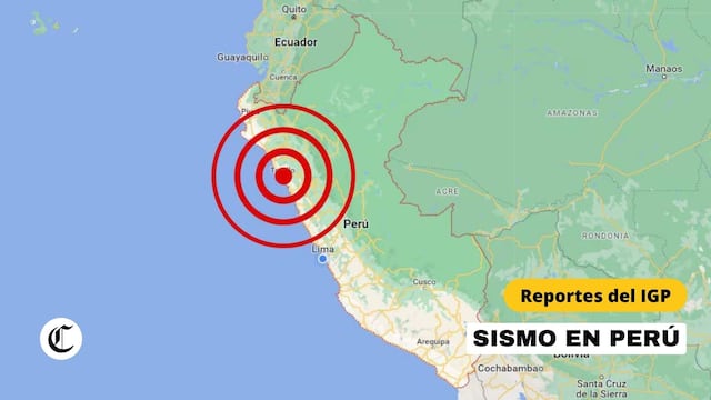Lo último de temblor en Perú este, 22 de mayo