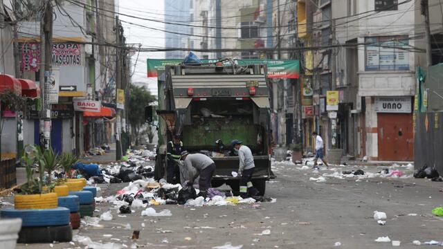 La Victoria: Municipalidad recolectó más de 900 toneladas de basura tras celebraciones por Año Nuevo 