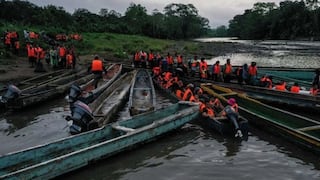 El creciente número de migrantes chinos que atraviesan la selva del Darién para llegar a EE.UU.