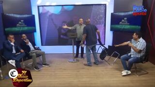 Elejalder Godos amenazó con lanzar una silla en medio de programa en vivo: ¿Que sucedió? | VIDEO