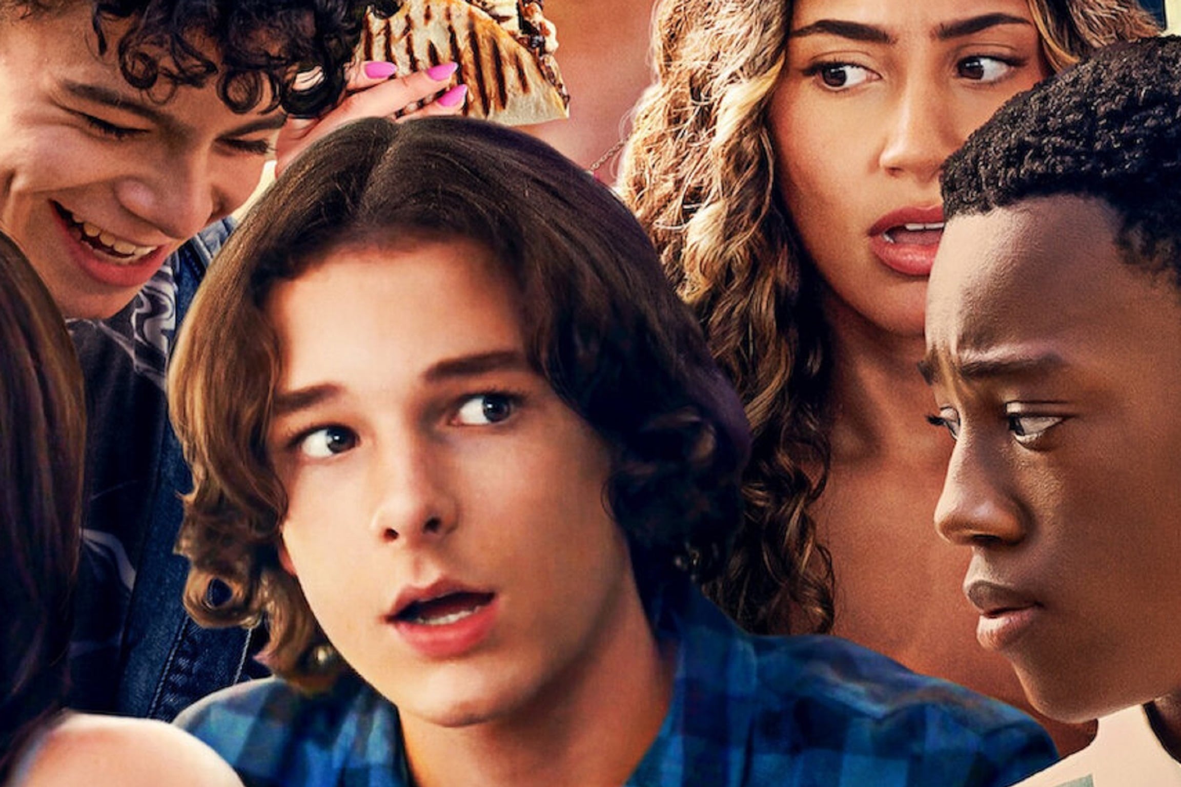 Raphael Alejandro, Mason Thames, Isabella Ferreira y Ramon Reed son parte del elenco de la película adolescente "Inexpertos" (Foto: Netflix)