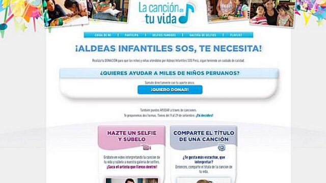 Conoce más sobre la campaña de ayuda 'La canción de tu vida'