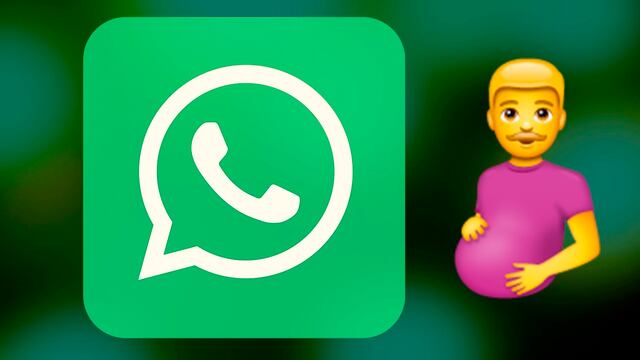 WhatsApp: el “hombre embarazado” encabeza los nuevos 107 emojis que se añaden a la app en Android