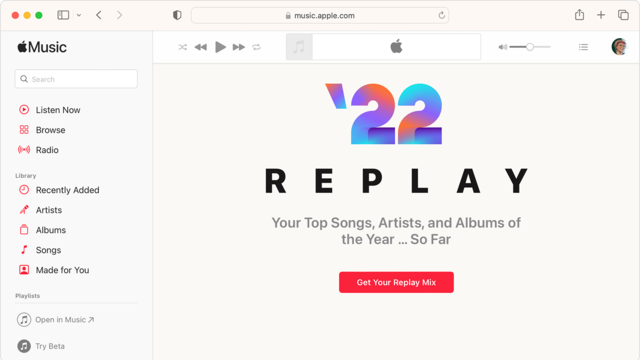 Apple Music Replay 2022: cómo saber qué artistas y canciones escuchaste más este año 