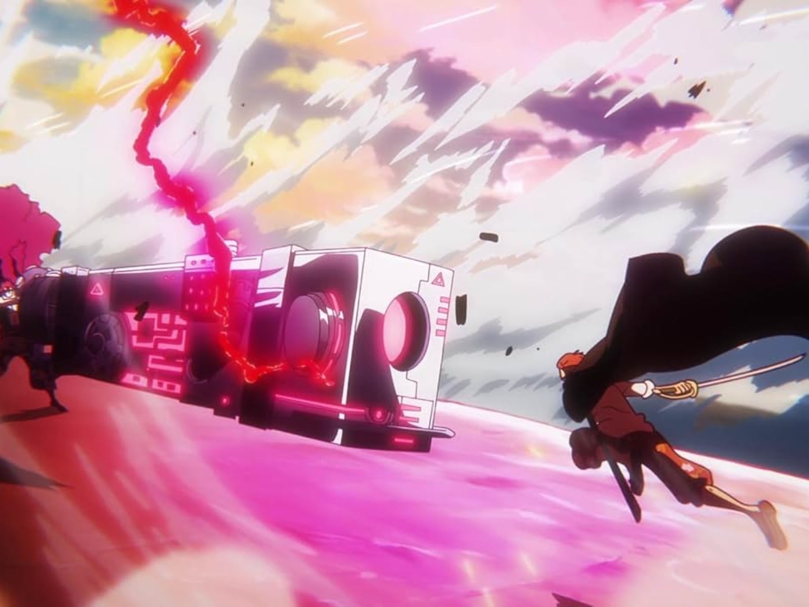 Shanks evita que Kid ataque a sus aliados tras ver el futuro con su Haki de Observación (Foto: Toei Animation)