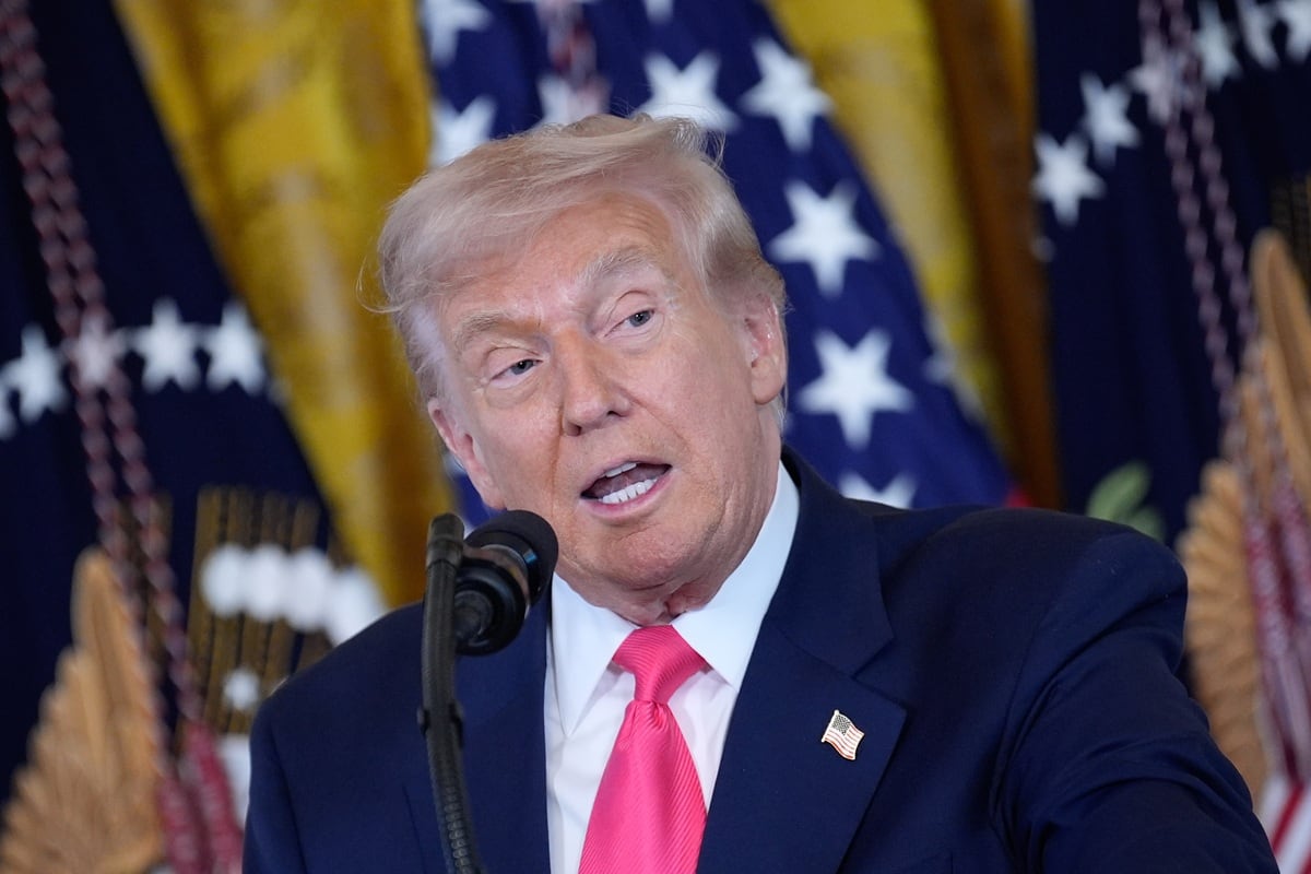 El gobierno de Trump prepara aranceles sobre las importaciones agrícolas hacía Estados Unidos. (EFE/EPA/YURI GRIPAS / POOL)