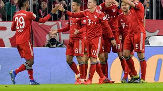 Bayern Múnich, conJames Rodríguez, ganó 3-1 al Schalke en la Bundesliga | VIDEO
