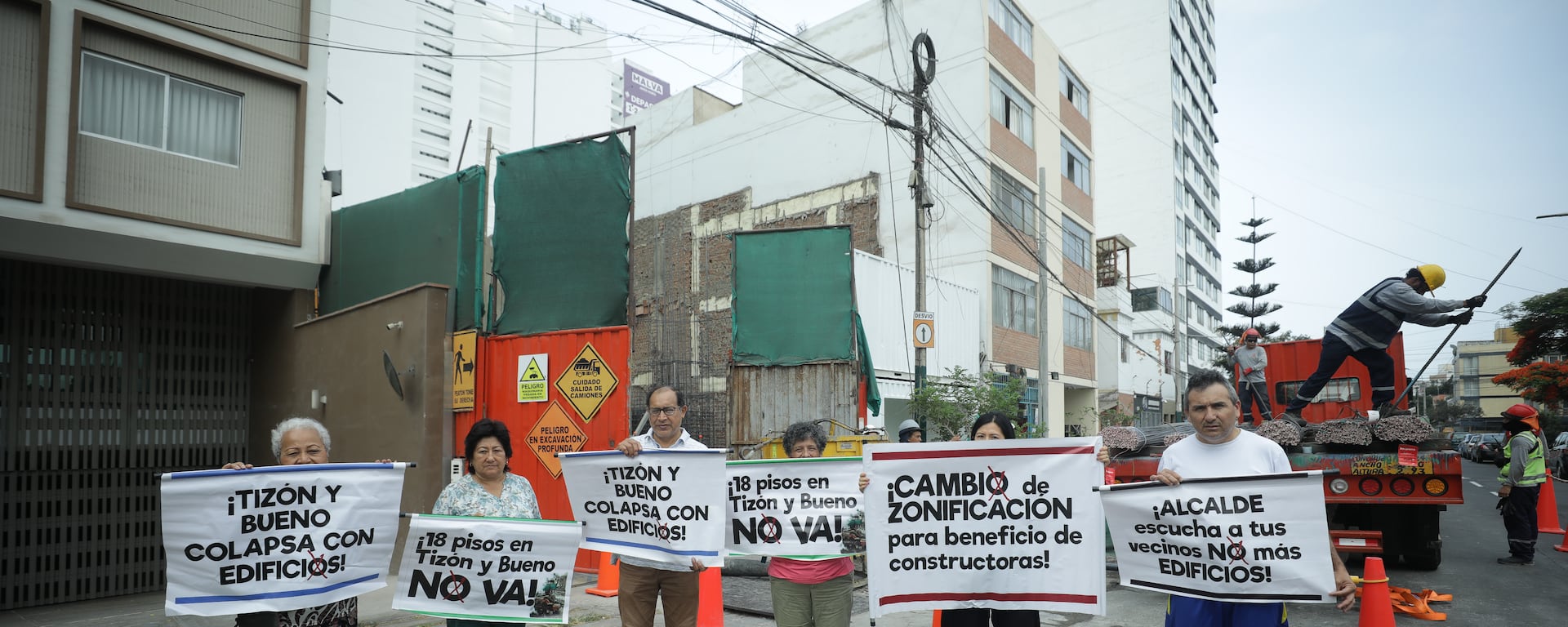Jesús María: vecinos de Ricardo Tizón y Bueno se oponen a construcción de edificio de 17 pisos por ruidos molestos y fisuras a otras viviendas