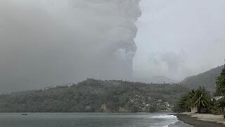 Volcán Soufriere, en San Vicente y las Granadinas, registra nueva explosión