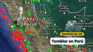Sismos en Perú hoy, 23 de octubre: Revisa el reporte oficial del IGP sobre temblores ocurridos en el país