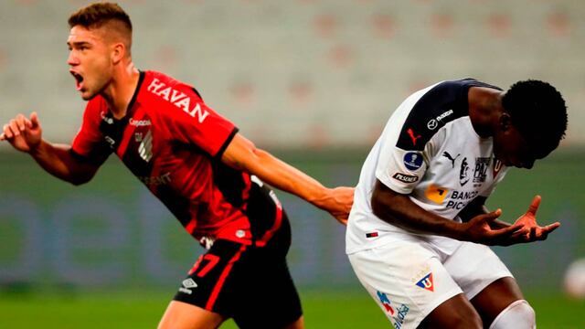 LDU perdió ante Atlético Paranaense y quedó fuera de la Copa Sudamericana 2021