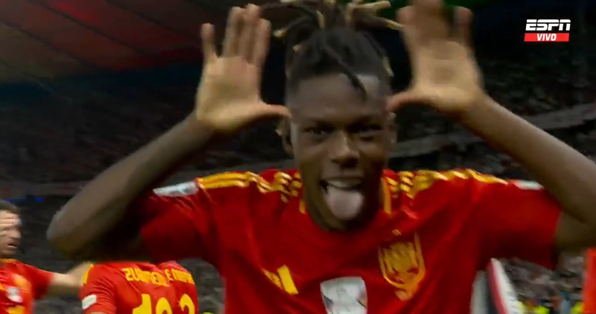 El joven delantero español pone a la ‘Furia Roja’ adelante en el marcador sobre la selección inglesa por la final de la Eurocopa 2024.