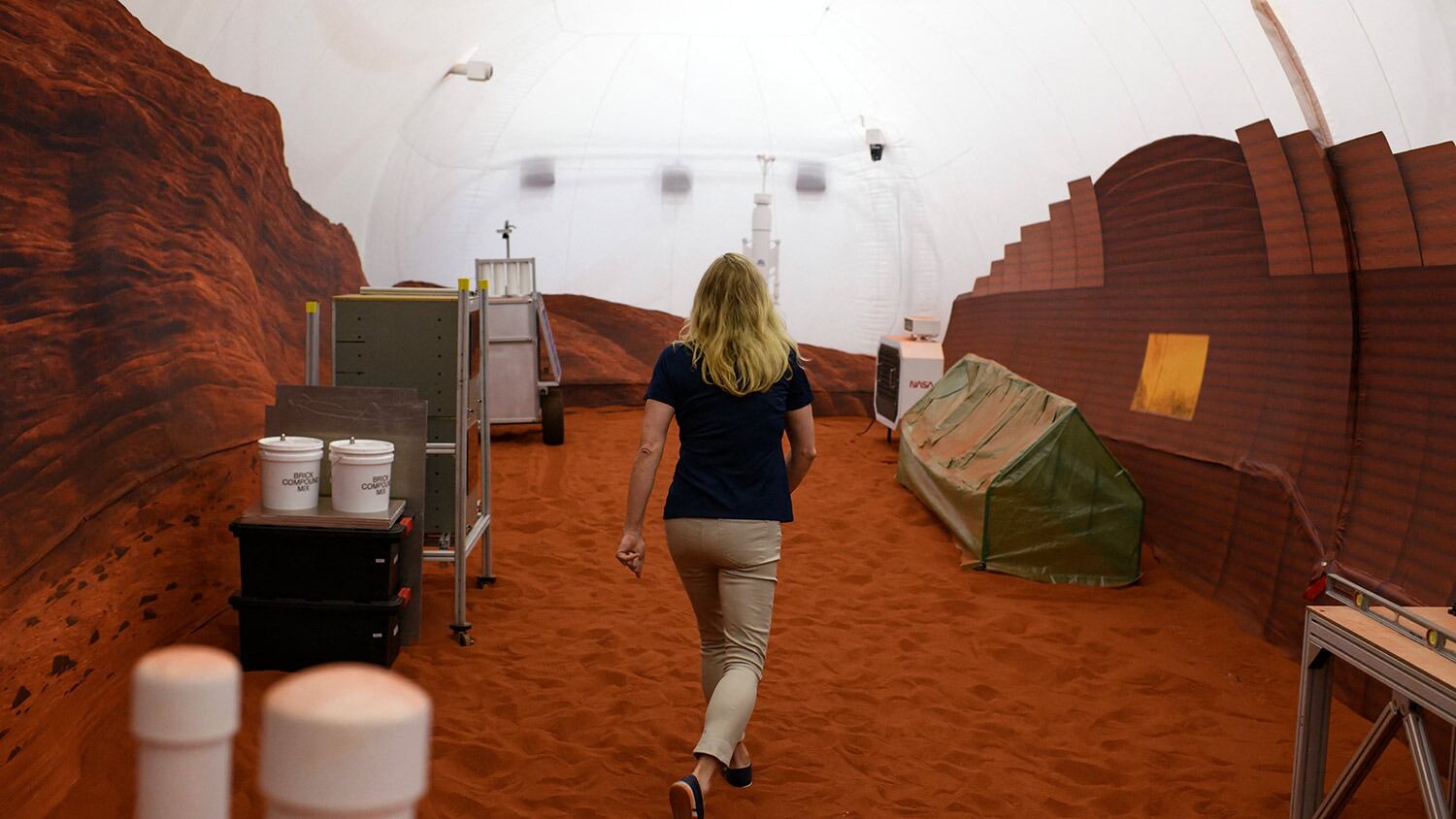 Los tripulantes simularán estar en Marte durante 45 días (Foto: NASA)