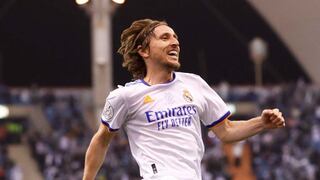 Luka Modrić tras ganar la Supercopa: “No hay nada mejor que ser jugador del Real Madrid”