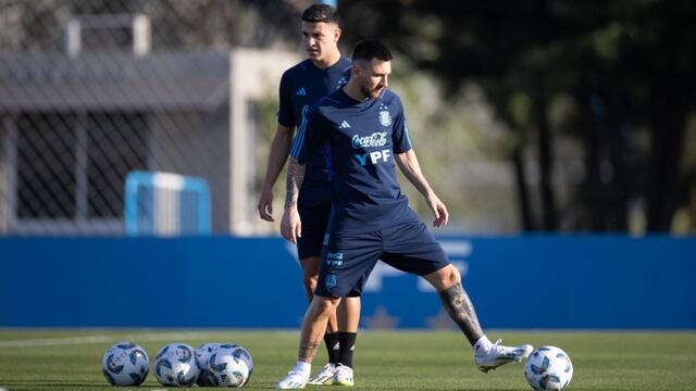 Messi entrenó con normalidad en Argentina: ¿Titular ante Paraguay y Perú?