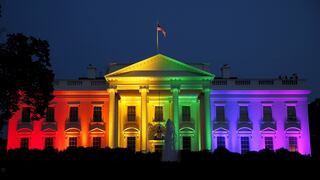 Así lució la Casa Blanca tras aprobación de bodas gay en EE.UU.