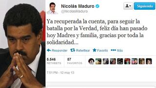 Twitter de Nicolás Maduro fue hackeado otra vez