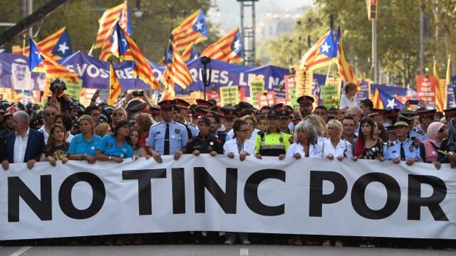"No tengo miedo": Barcelona protesta contra el terrorismo