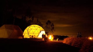 Cerca de Lima: vive la experiencia de acampar en domos | FOTOS