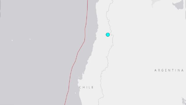 Sismo de magnitud 4,8 sacudió Chile por la noche