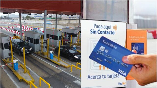 Peaje de Chilca ahora acepta pagos con tarjetas Visa sin contacto