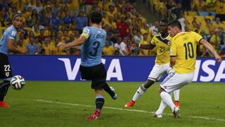 Colombia vs. Uruguay: el segundo gol de James en el Maracaná