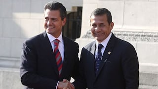 Ollanta Humala se reúne con el presidente mexicano Enrique Peña Nieto 