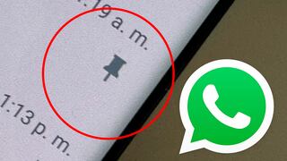 Qué es el ícono de la chincheta en tus chats de WhatsApp