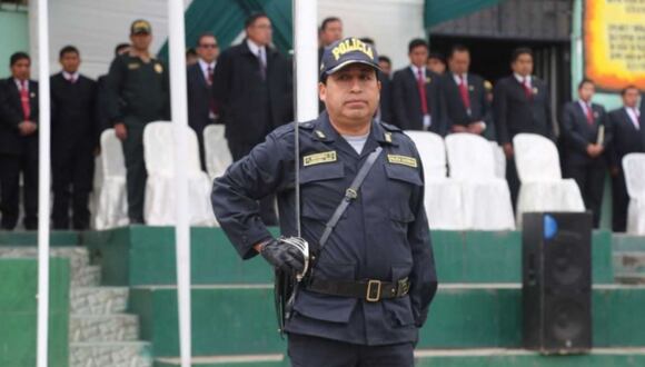 El coronel PNP Julio César Becerra Cámara  fue ascendido al grado de general de la Policía Nacional del Perú. (Foto: Andina)