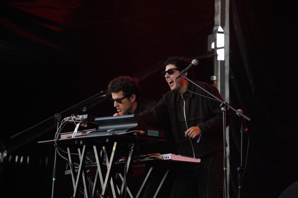 El Estereo Picnic 2025 llegará a su final el domingo. En imagen: el dueto electrónico Miel. (Foto: Cortesía de Narda K. Lozano)
