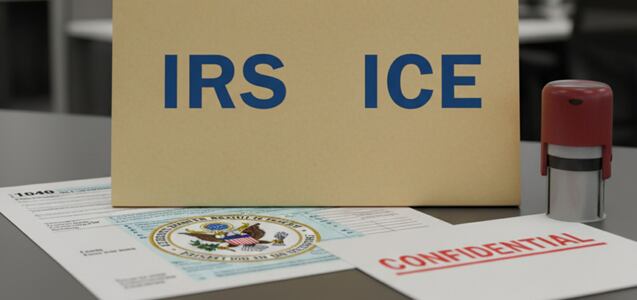 ¿Sabías que IRS compartió datos clave con ICE?