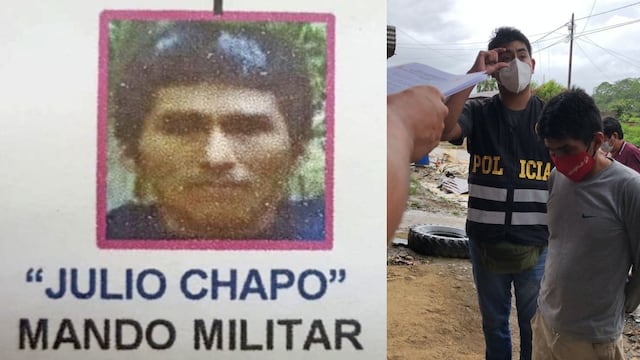 Junín: capturan a “Julio Chapo”,  senderista involucrado en la muerte de una familia | VIDEO