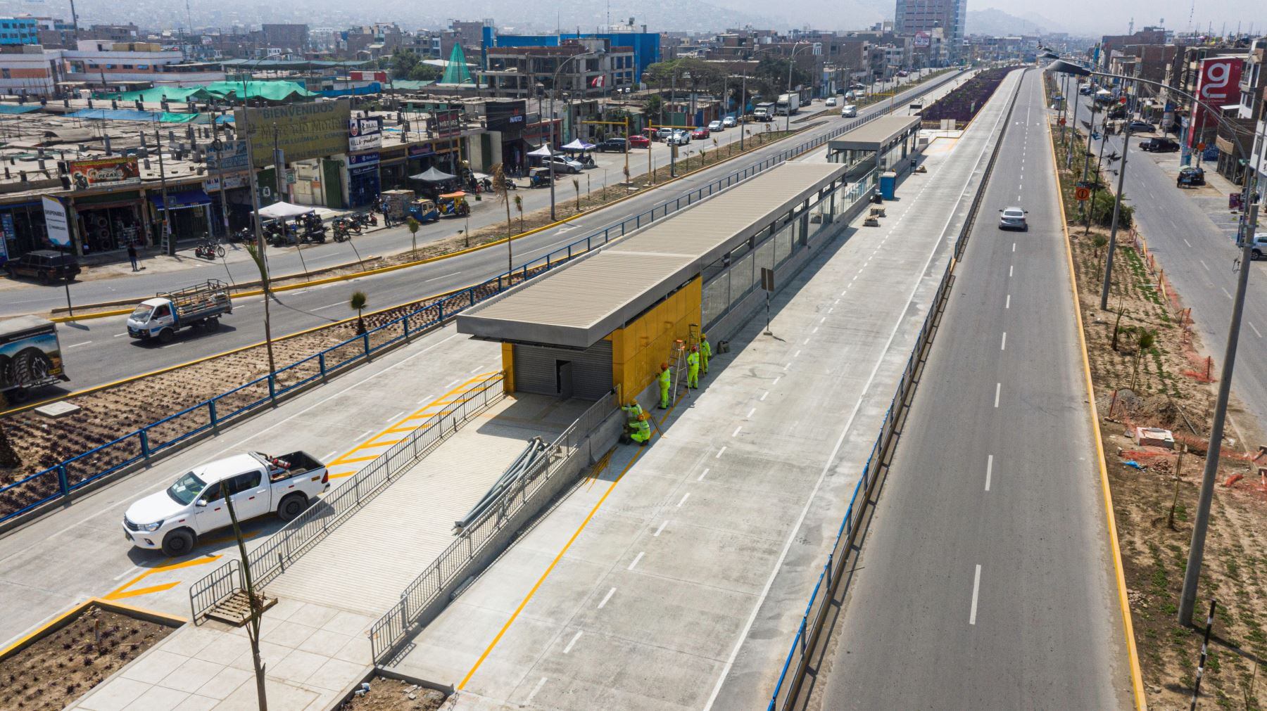 ¿Cuándo se inaugurarían las estaciones del Metropolitano en Comas y Carabayllo?