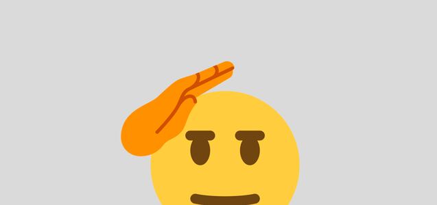 Qué significa el emoji con saludo militar en WhatsApp