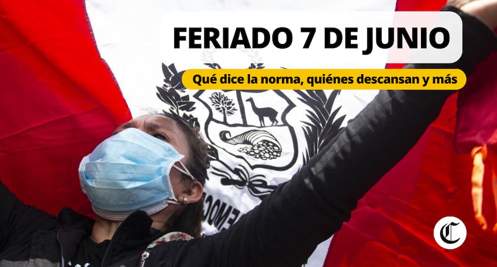 7 de junio, feriado en Perú: Qué se celebra, quiénes descansan este día y lo que dice El Peruano  | Foto: Diseño EC