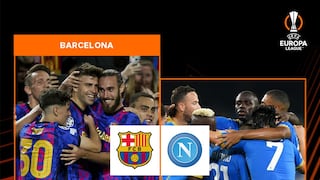 Barcelona vs. Napoli se enfrentarán por los dieciseisavos de Europa League 2021: fecha, hora y canales TV