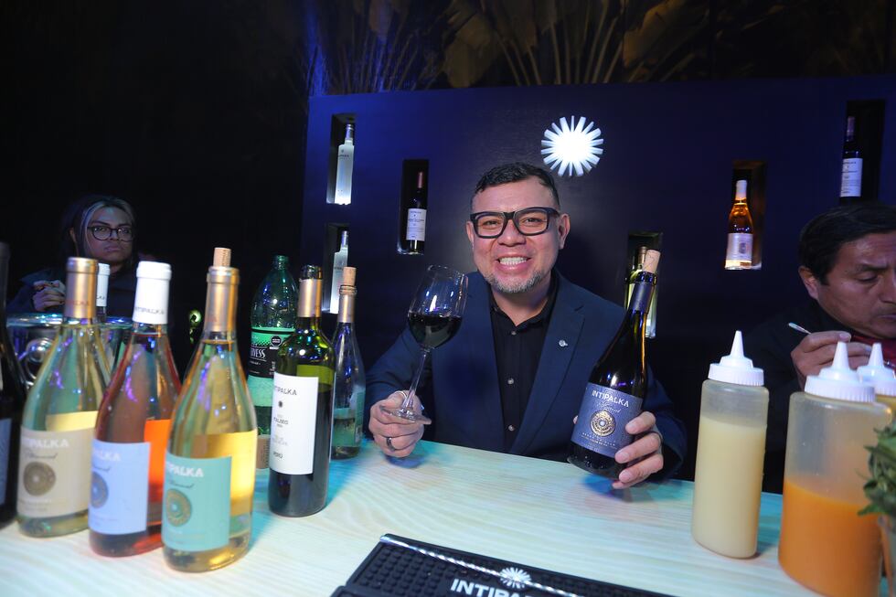 El stand de Intipalka sorprendió con variedades de vinos como cabernet sauvignon, syrah y malbec.