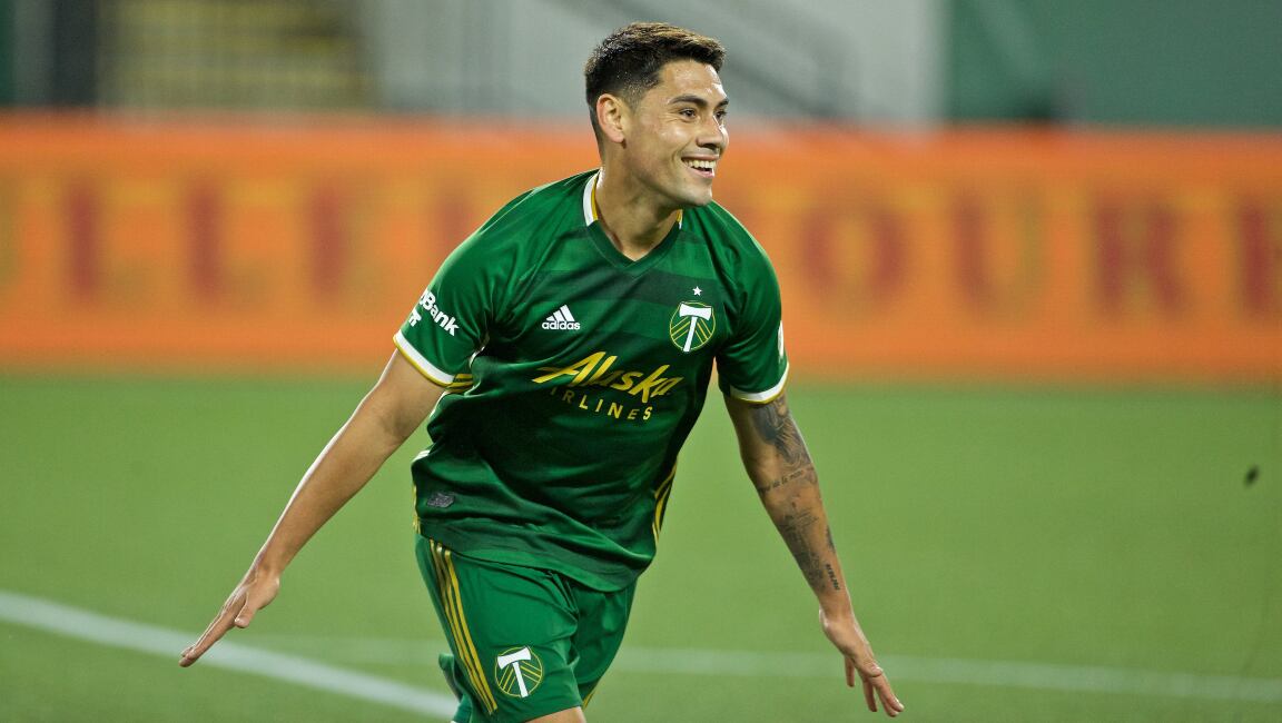 Felipe Mora es figura en la actual temporada de la MLS. (Foto: Twitter Portland Timbers)
