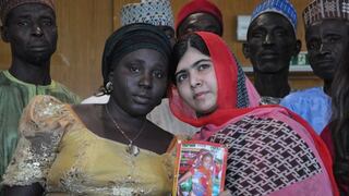 Malala visita Nigeria y exige que liberen a niñas secuestradas
