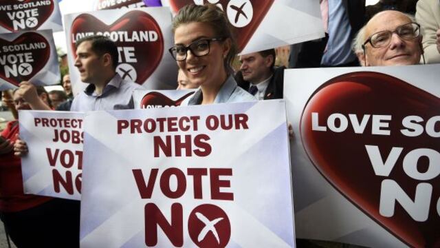 Escocia: Boca de urna da la victoria al No a la independencia