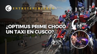 Transformers en Cusco: los problemas que tuvo Optimus Prime durante el rodaje