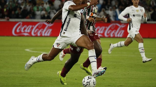 ¿A qué hora jugó Liga de Quito vs. Fluminense y qué canal que transmitió?